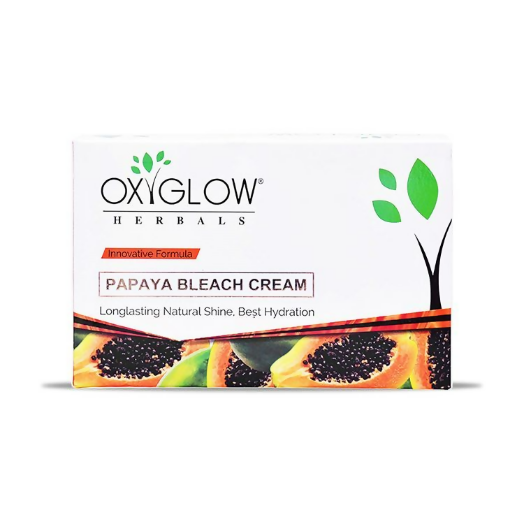 Oxyglow Herbals Papaya Bleach Cream | Grocsy