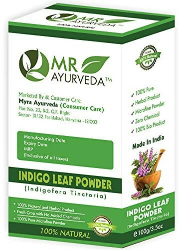MR Ayurveda Indigo Leaf Powder | Grocsy