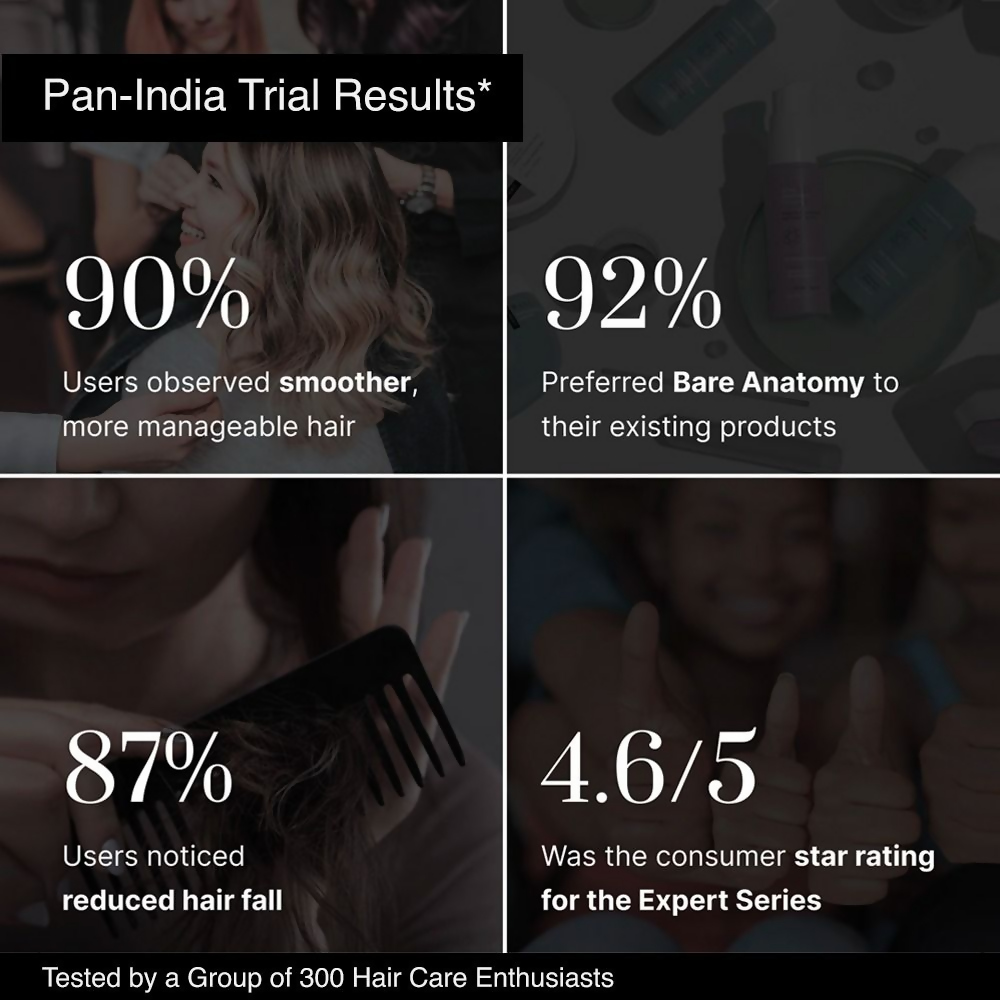 Bare Anatomy Expert Scalp Scrub & Anti Dandruff Shampoo Duo | Grocsy