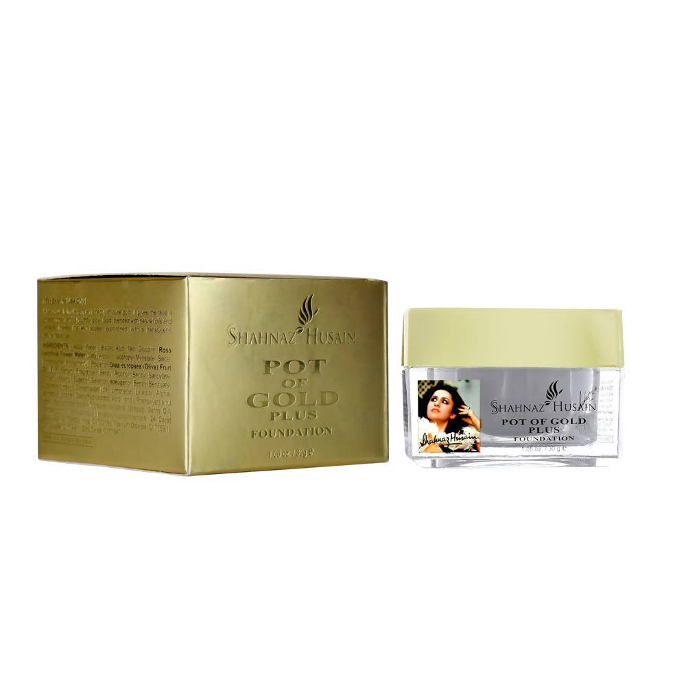 Shahnaz Husain Pot Of Gold Plus Foundation | Grocsy