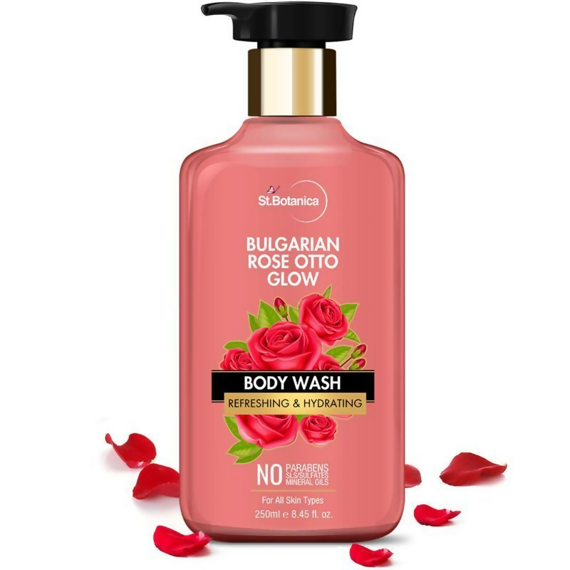 St.Botanica Bulgarian Rose Otto Glow Body Wash | Grocsy