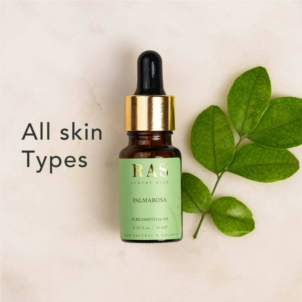 Ras Luxury Oils Palmarosa Pure Essential Oil | Grocsy