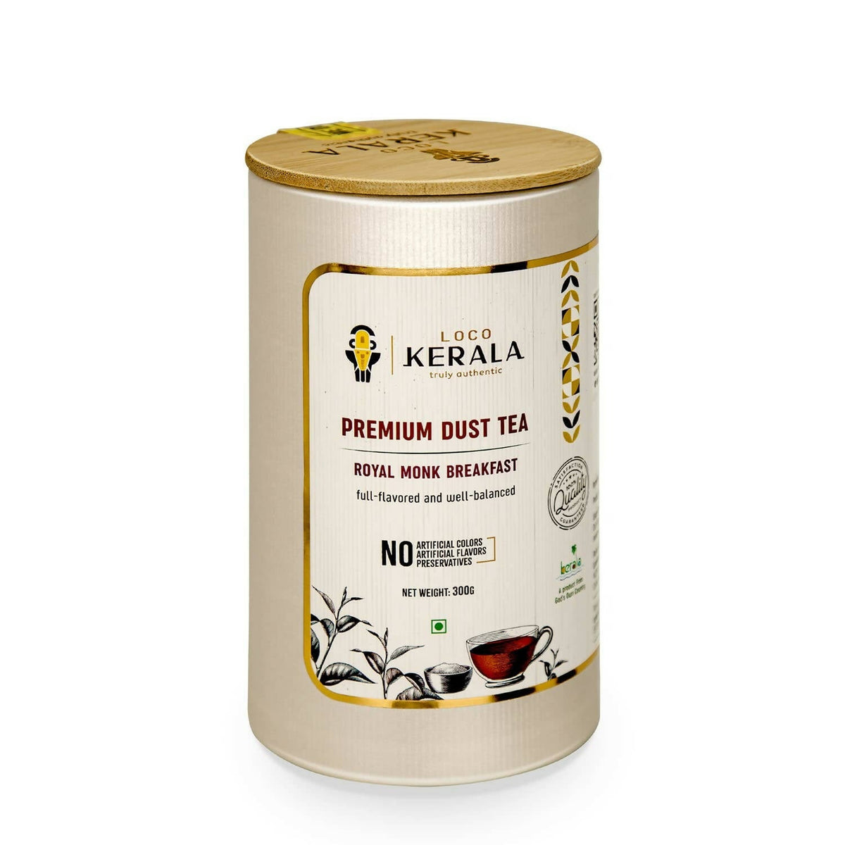 LocoKerala Royal Monk Breakfast Premium Dust Tea | Grocsy