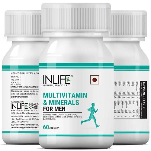 Inlife Multivitamin And Minerals Tablets For Men | Grocsy