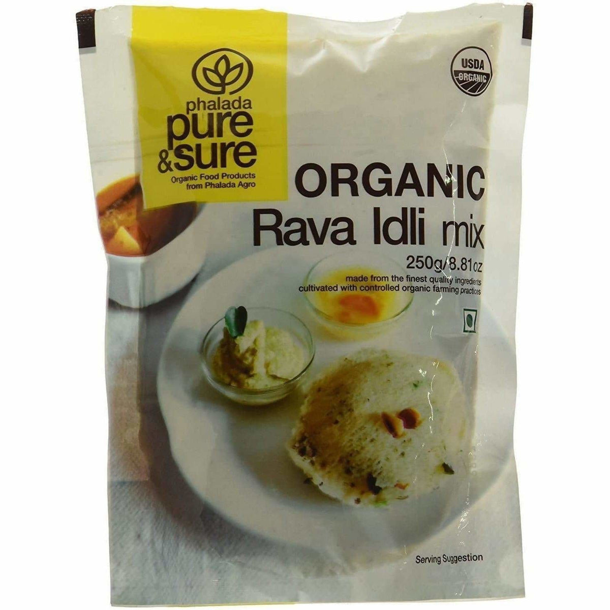 Pure & Sure Organic Rava Idli Mix | Grocsy