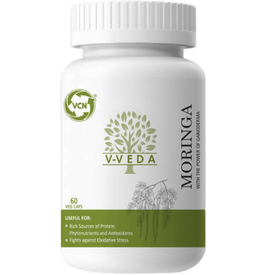 VCN V-Veda Moringa Capsules | Grocsy
