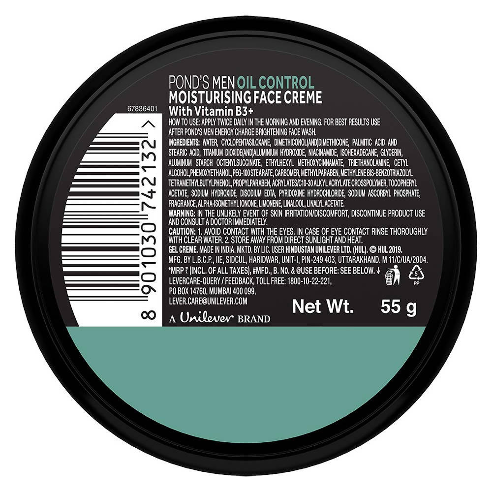 Ponds Men Oil Control Face Creme | Grocsy