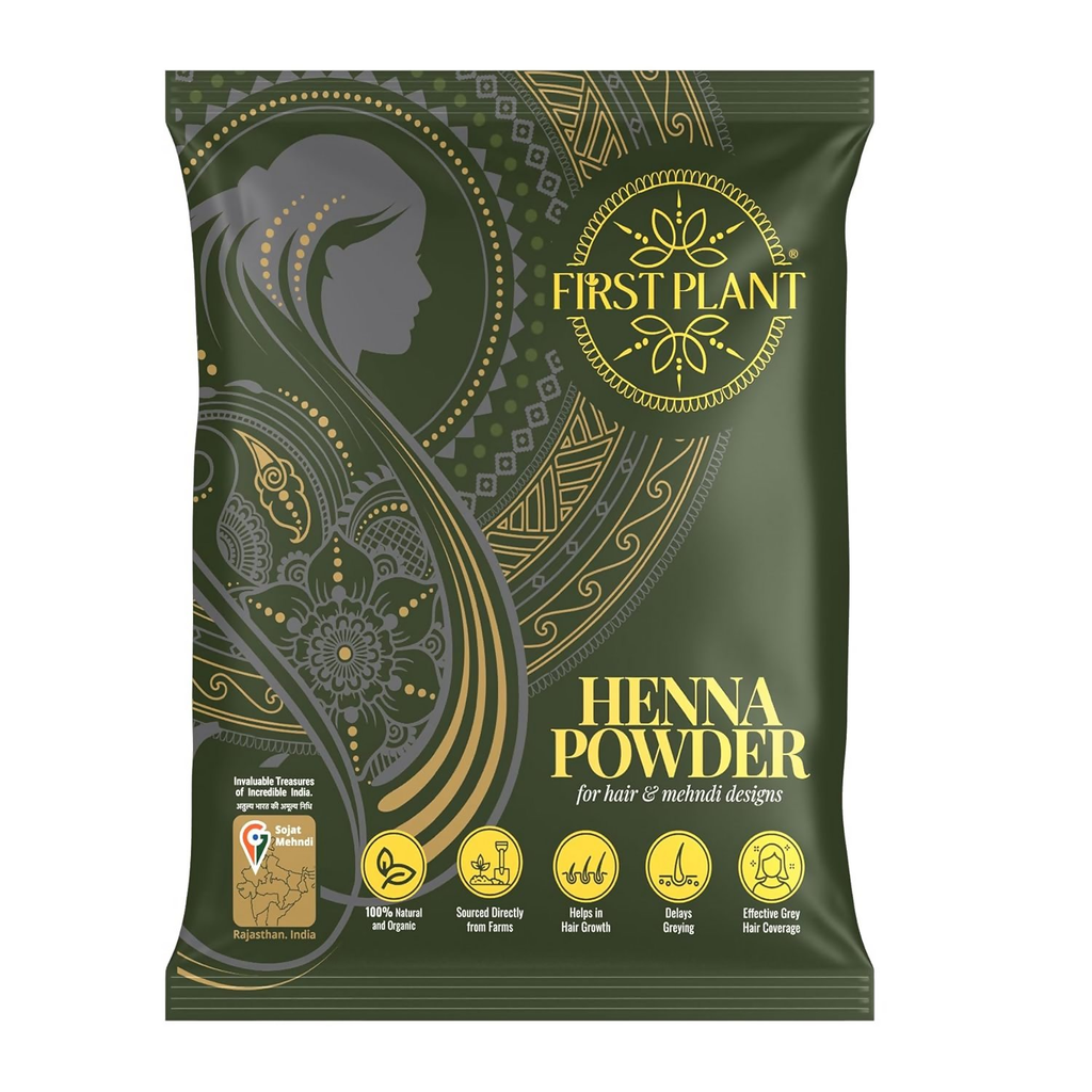 First Plant Premium Rajasthani Henna Powder | Grocsy