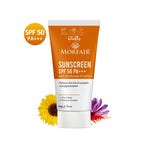 Globus Remedies Morfair Sunscreen SPF 50 PA+++ with Sunflower & Saffron For Reduces Sunspots & Pigmentation | Grocsy