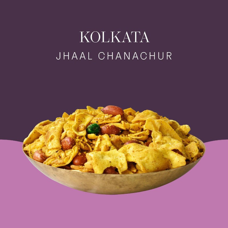 Postcard Kolkata Jhaal Chanachur | Grocsy