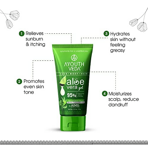 Ayouthveda Aloe Vera Face Gel | Grocsy