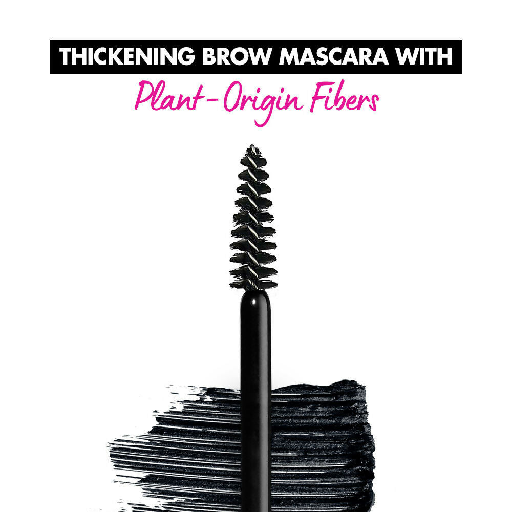 NYX Professional Makeup Thick It Stick It Brow Mascara - Black | Grocsy