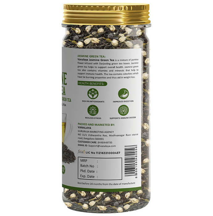 Vanalaya Jasmine Green Tea | Grocsy
