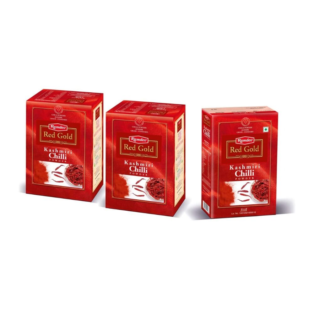 Ramdev Red Gold Chilli Powder | Grocsy