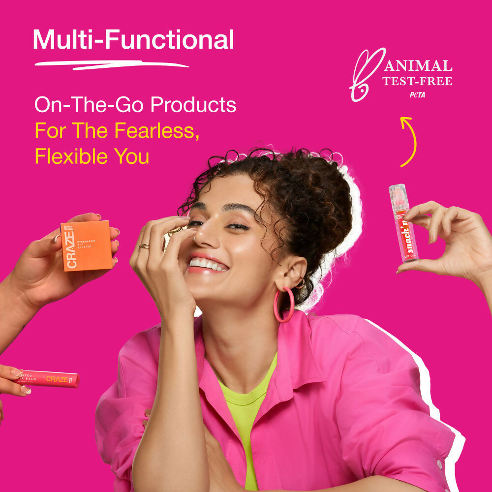 Swiss Beauty Craze Snack'N Nourishing Lip Oil - 1. Cinnamon Roll | Grocsy