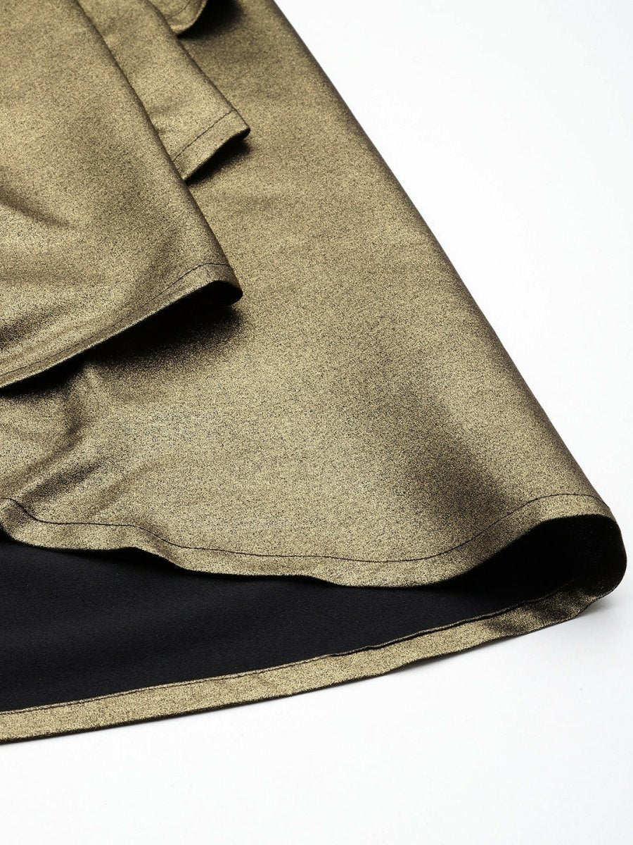 Ahalyaa Women's Traditional Wear Co-ods - Antiqe Gold | Grocsy