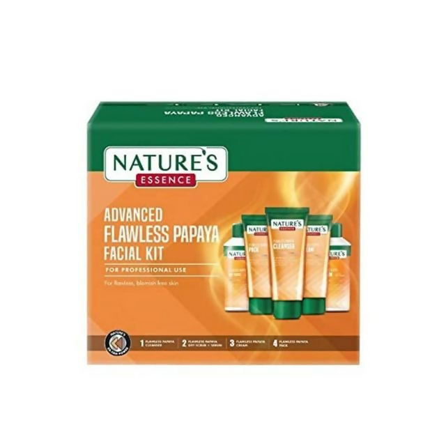 Nature's Essence Advanced Flawless Papaya Facial Kit | Grocsy