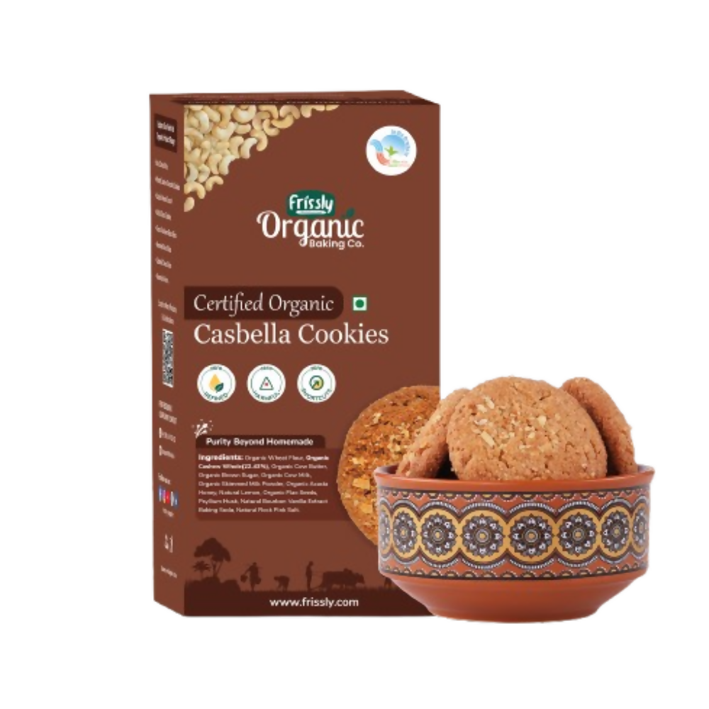 Frissly Organics Dates Choco Palm Candy Sugar Cookies | Grocsy