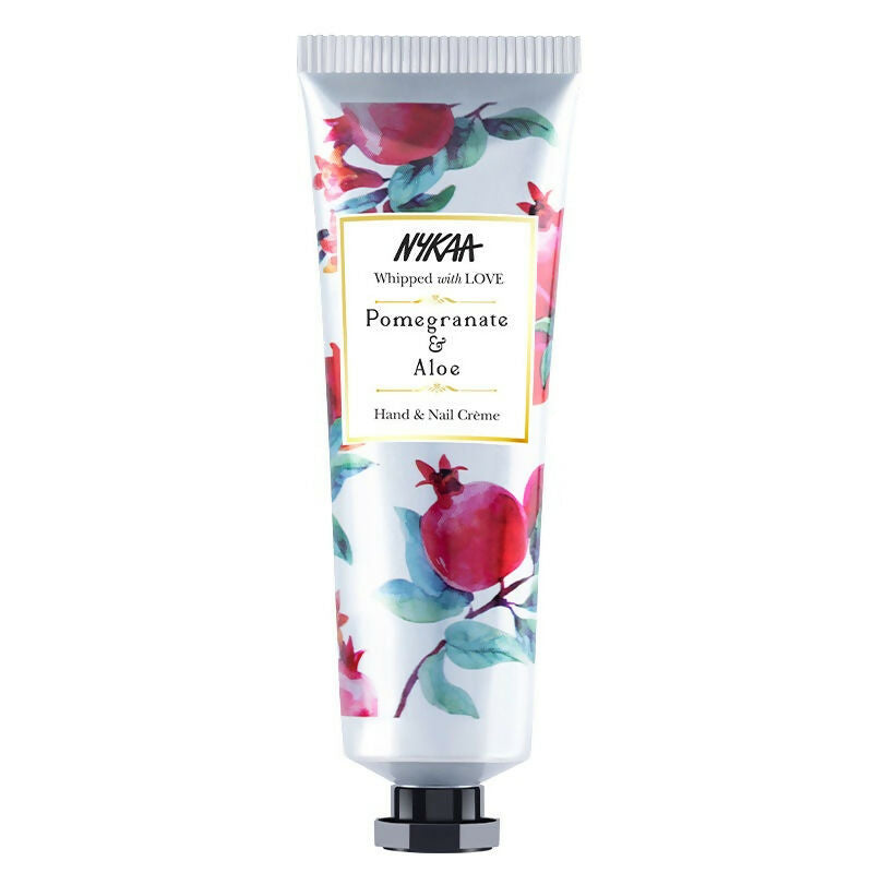 Nykaa Pomegranate & Aloe Hand & Nail Creme | Grocsy