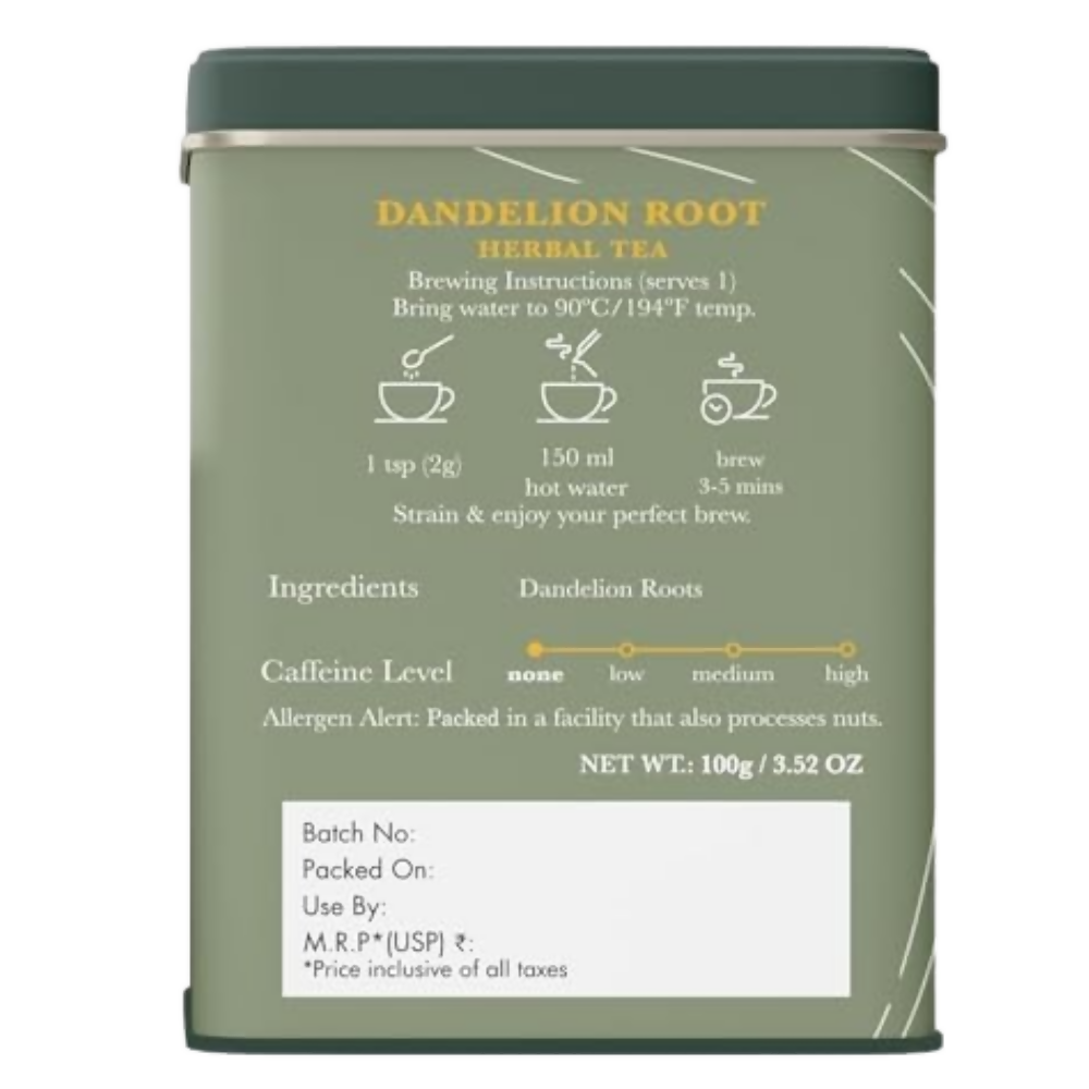 Luxmi Estates Pure Dandelion Root – Natural Herbal Infusion | Grocsy