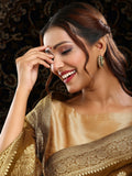 Ruby Raang Gold Polished Multi-Color Kundan Loops | Grocsy