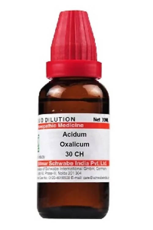 Dr. Willmar Schwabe India Acidum Oxalicum Dilution | Grocsy