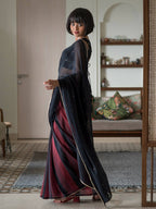 Suta Multi Color Woven Design Pure Cotton Saree | Grocsy