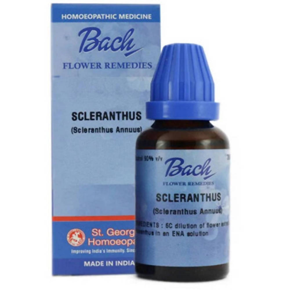 St. George's Bach Flower Remedies Scleranthus Dilution | Grocsy