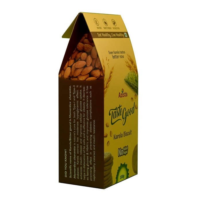 Azista Taste Good Karela Biscuit | Grocsy