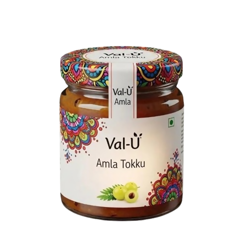 Val-U Organics Amla Tokku (Gooseberry Pickle) | Grocsy