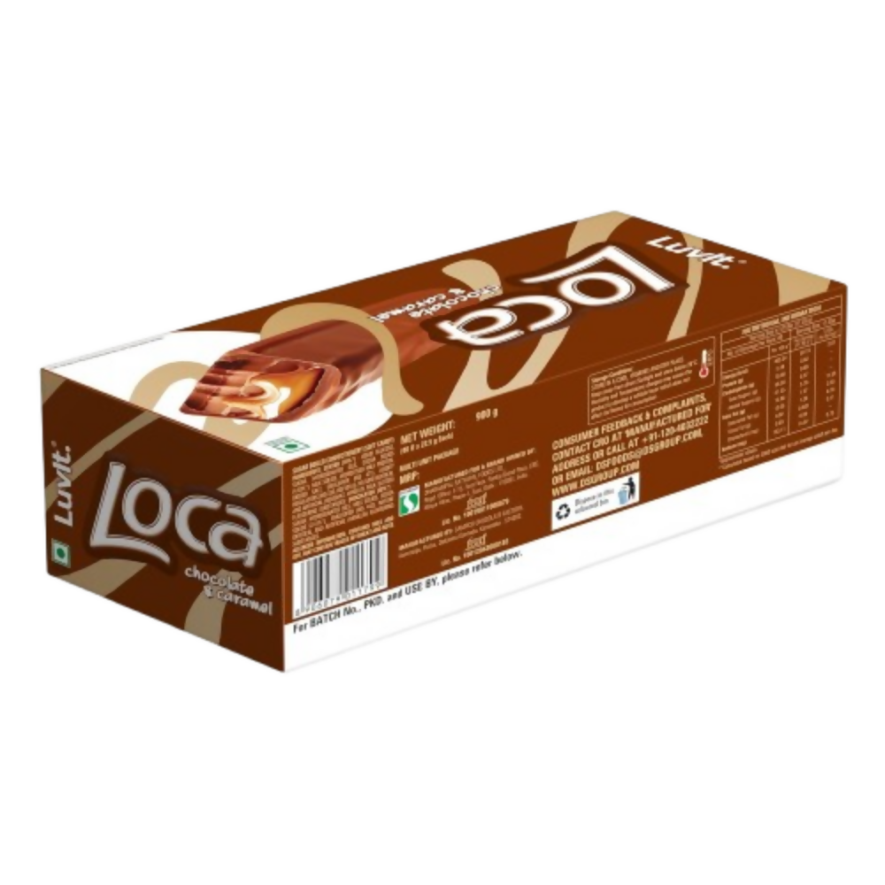 LuvIt. Loca Chocolate Caramel Bar | Grocsy