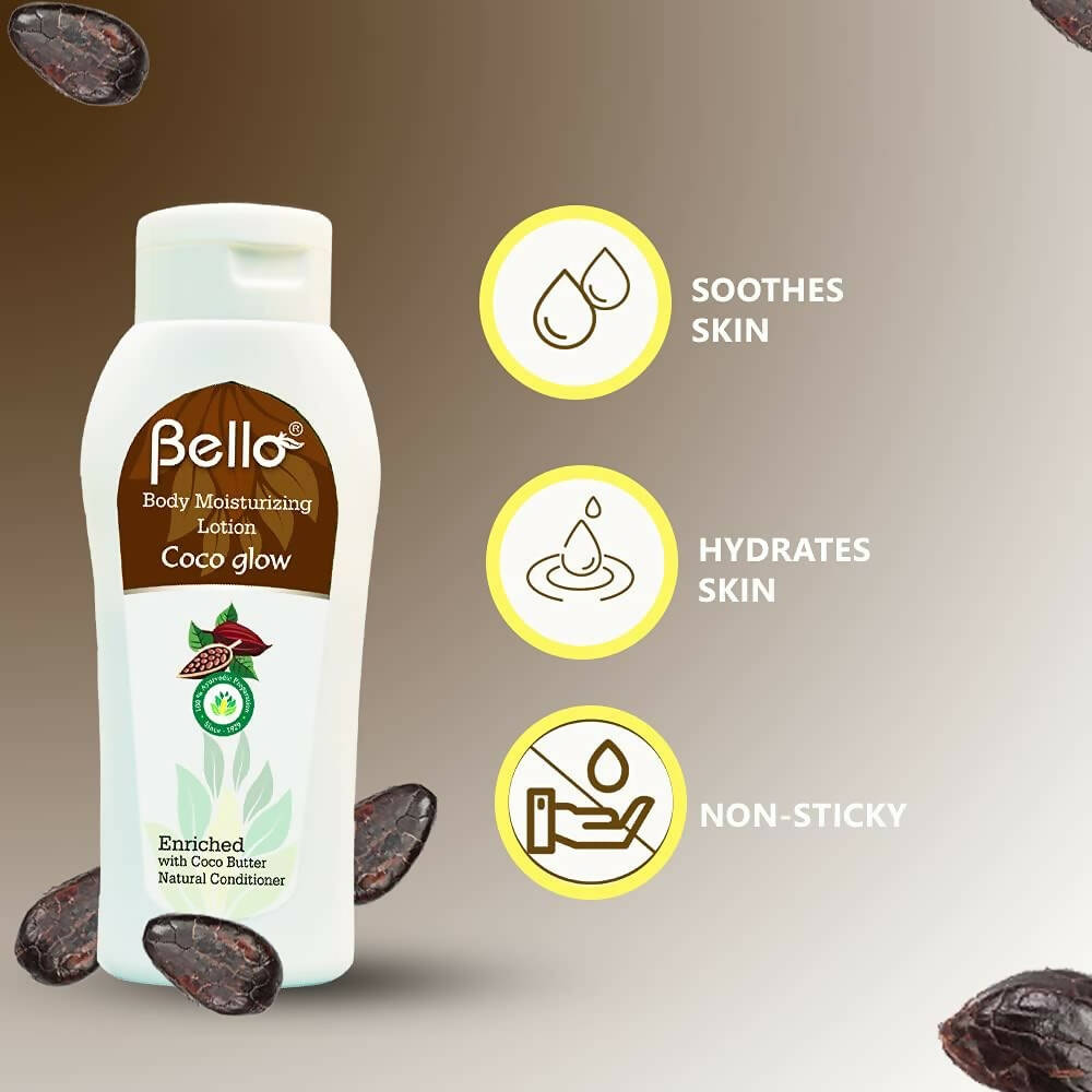 Bello Herbals Body Moisturizing Lotion Coco Glow | Grocsy