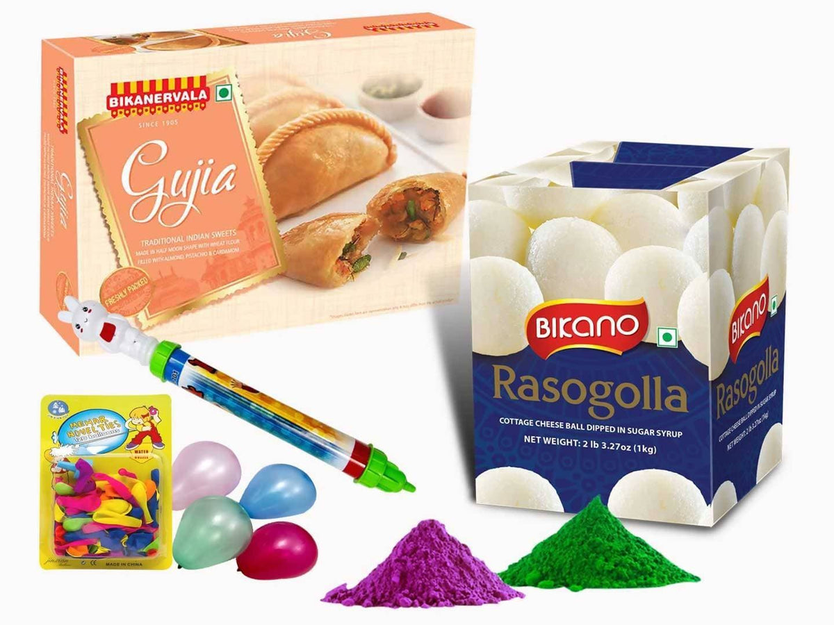 Bikano Rasogolla With Ghujia On Holi | Grocsy