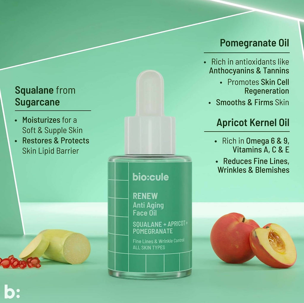 Biocule Renew Anti Aging Face Oil | Grocsy
