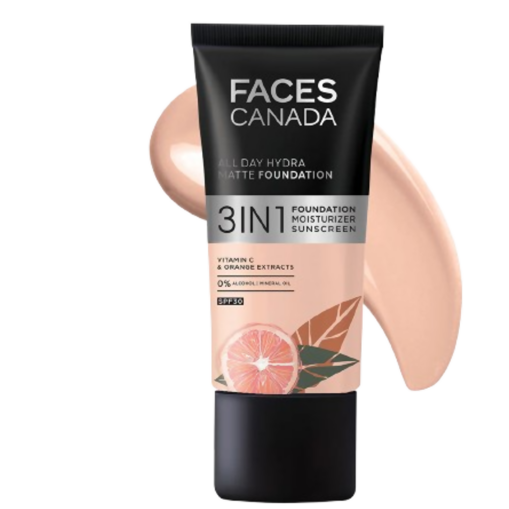 Faces Canada All In One Foundation with SPF 30 - Rose Ivory 011 | Grocsy