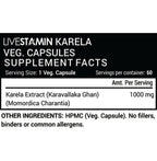 Livestamin Karela Capsules | Grocsy