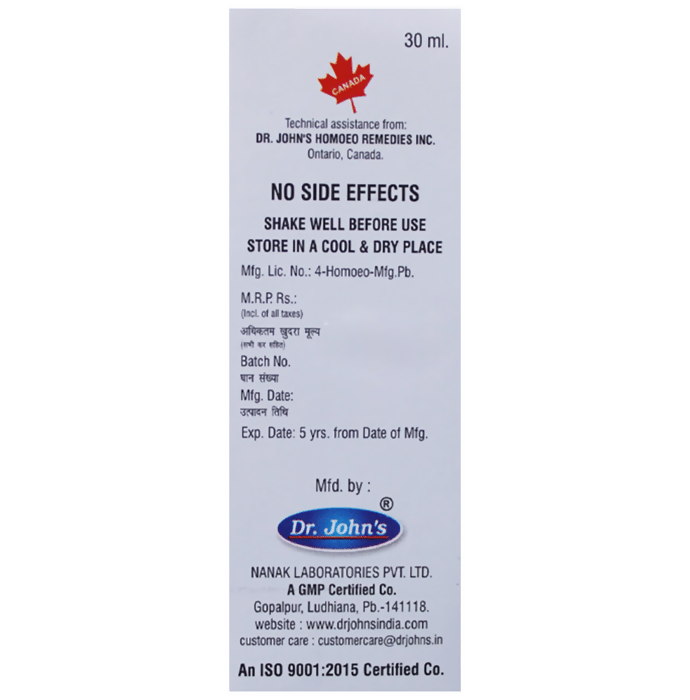 Dr. Johns J-33 Sinus Drops | Grocsy