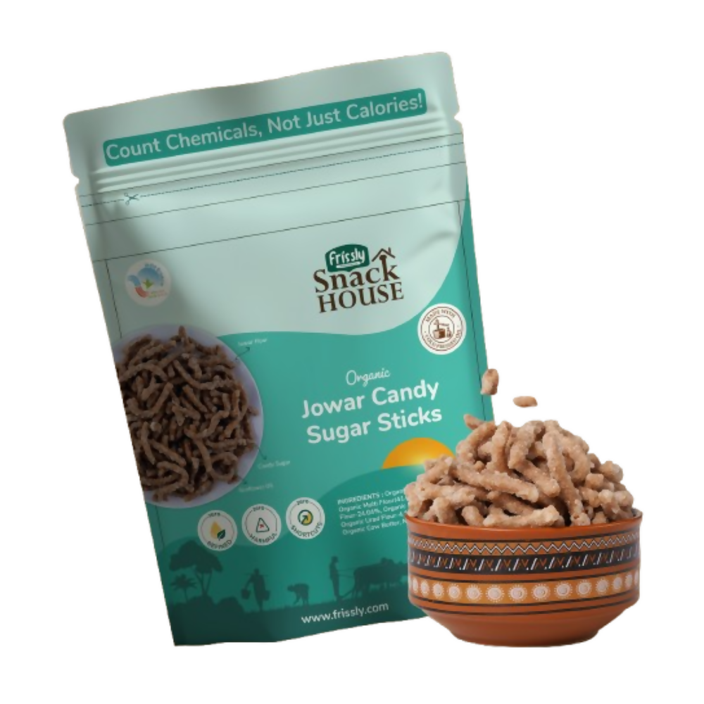 Frissly Organics Jowar Candy Sticks | Grocsy