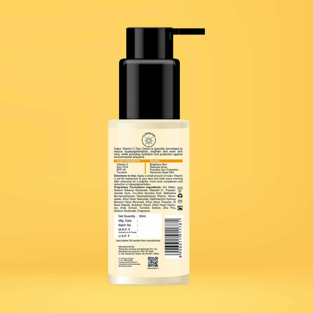Inatur Vitamin C Sunscreen SPF-50 | Grocsy