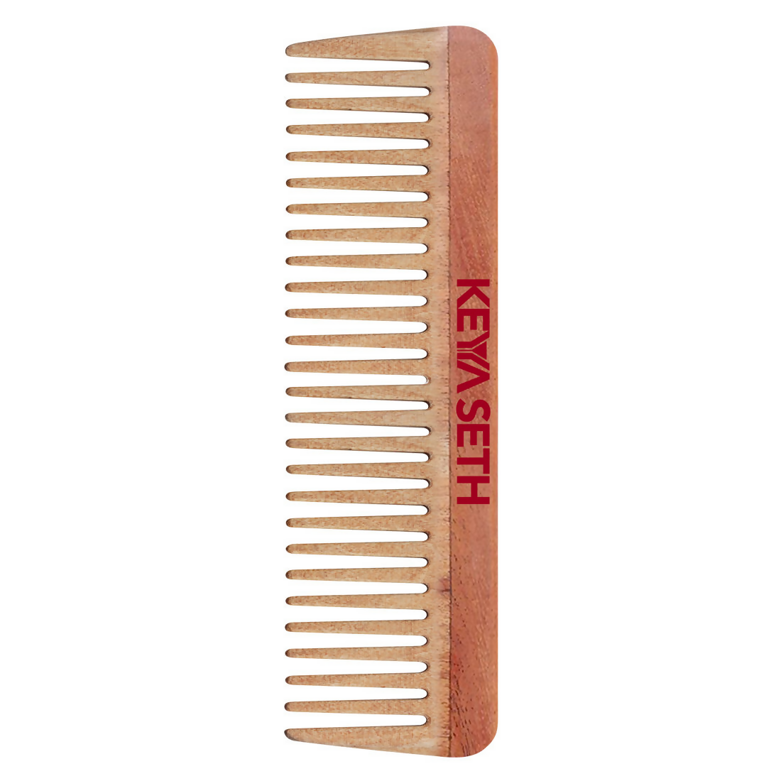 Keya Seth Neem Wooden Comb Wide Tooth | Grocsy