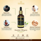 Tamas Pure Ayurveda 100% Organic Jasmine Mogra Essential Oil-USDA Certified Organic | Grocsy