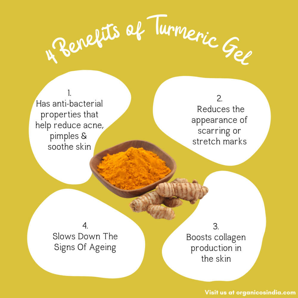 Organicos Pure Turmeric Gel | Grocsy
