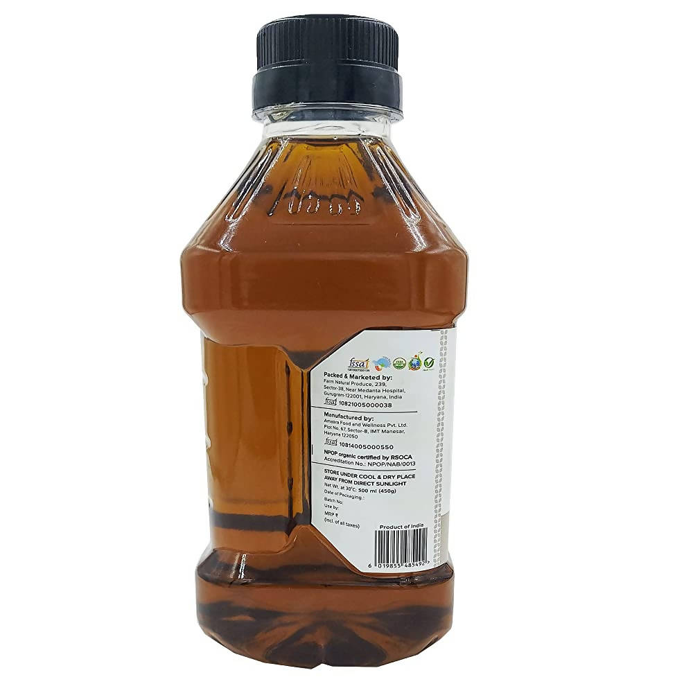 Farm Naturelle Organic Virgin Cold Pressed Black Sesame Seed Oil | Grocsy