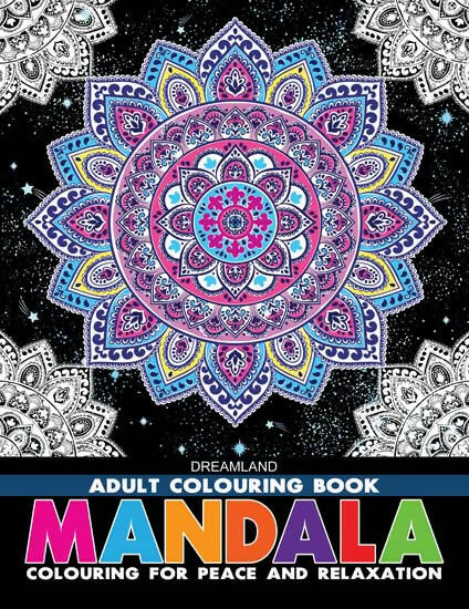 Dreamland Mandala- Colouring Book for Adults | Grocsy