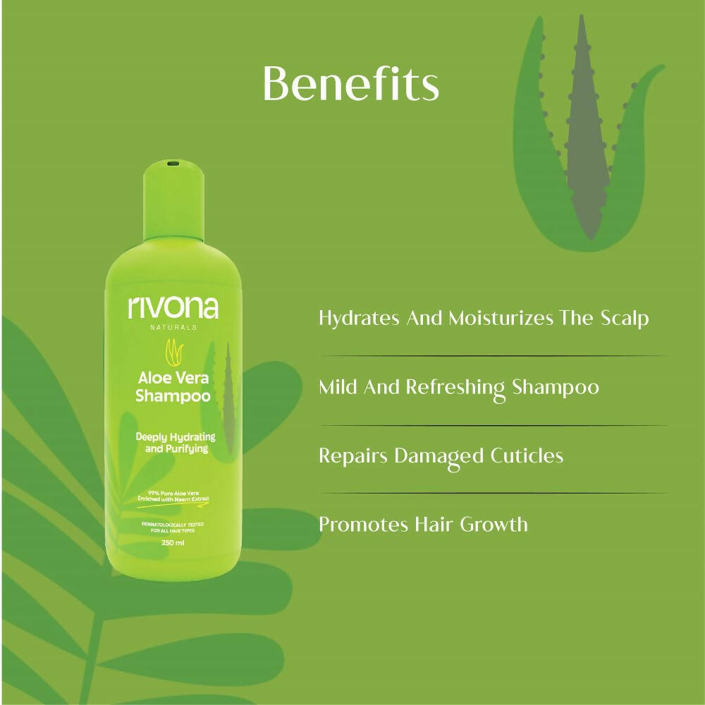 Rivona Naturals Aloe Vera Shampoo | Grocsy