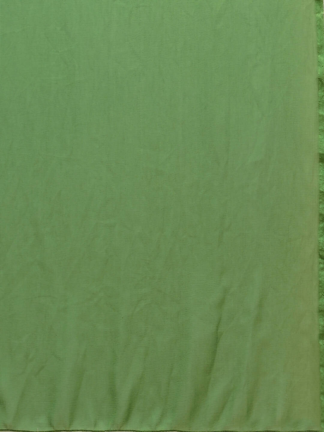 Green Pure Cotton Floral Printed Naira Cut Kurta And Bottom With Dupatta - Akashara | Grocsy