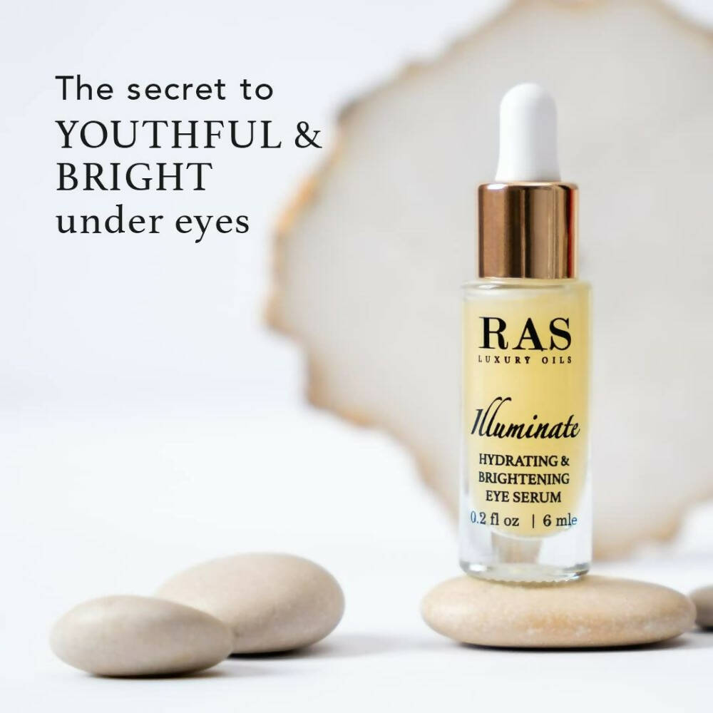 Ras Luxury Oils Illuminate Hydrating & Brightening Eye Serum | Grocsy