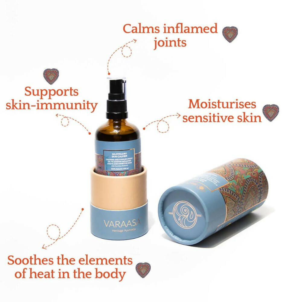 Varaasa Giloyglory Skin Calmer Body Oil | Grocsy