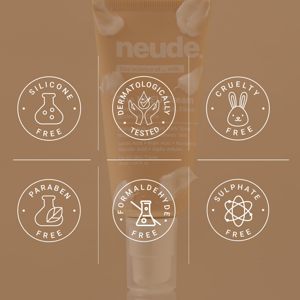 Neude The KNEU Cream (Knee, Neck, Elbow & Underarm) for Depigmentation | Grocsy