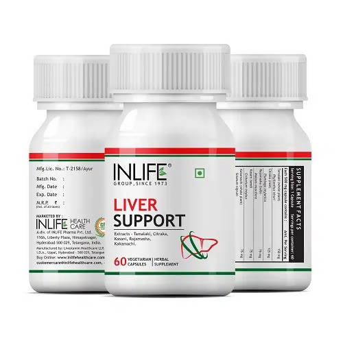 Inlife Liver Support Capsules | Grocsy